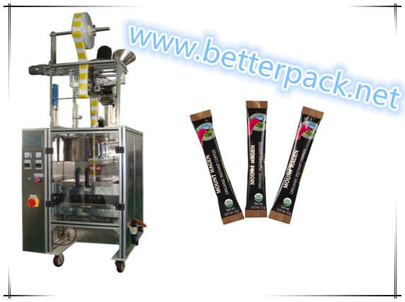 Automatic coffee mix stick bag packing machine